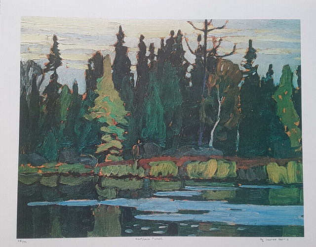 NORTHERN FOREST print By Lawren Harris in Arts & Collectibles in St. Catharines - Image 2