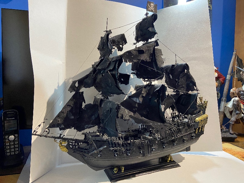Pirates of the Caribbean Black Pearl Ship Model Kit) Arts