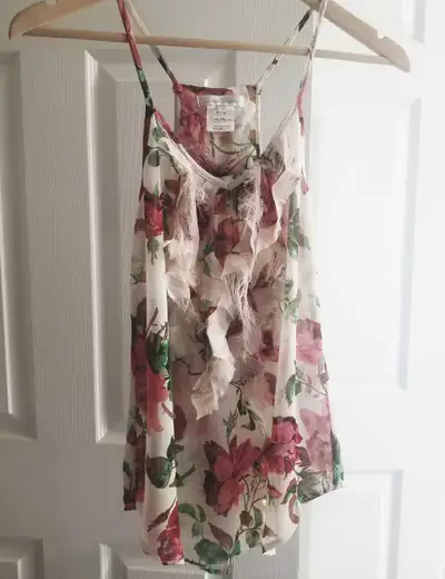 BRAND NEW, unworn. Vintage top from Costa Blanca Size xs - loose fit This summer top a is perfect ad...