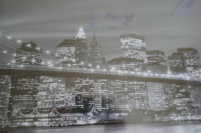 Poster/Affiche/Cadre mural New-York (Skyline pont Brooklyn) dans Décoration intérieure et accessoires  à Ville de Montréal - Image 2