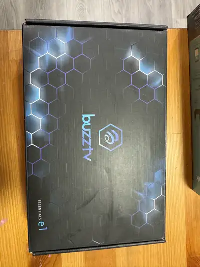 Like new Buzztv Essentials E1 Iptv box only Pick up in Burlington