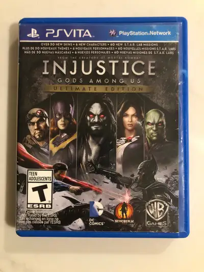 Injustice Gods Among Us Sony PS Vita, View more