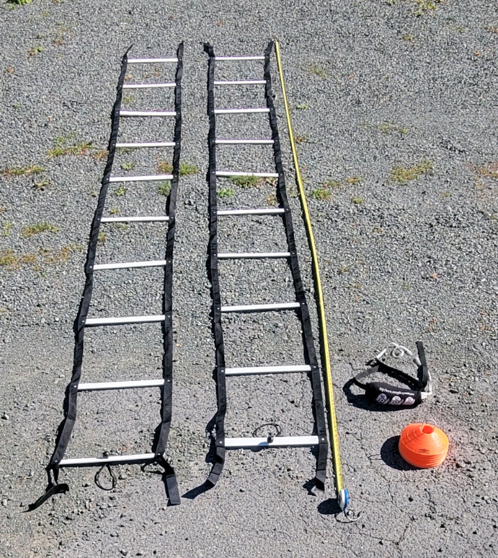 15 ' Agility ladders,Agility cones,running chute,rogue gym rings Exercise Equipment Cape