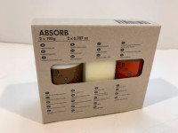 New! IKEA ABSORB leather care set