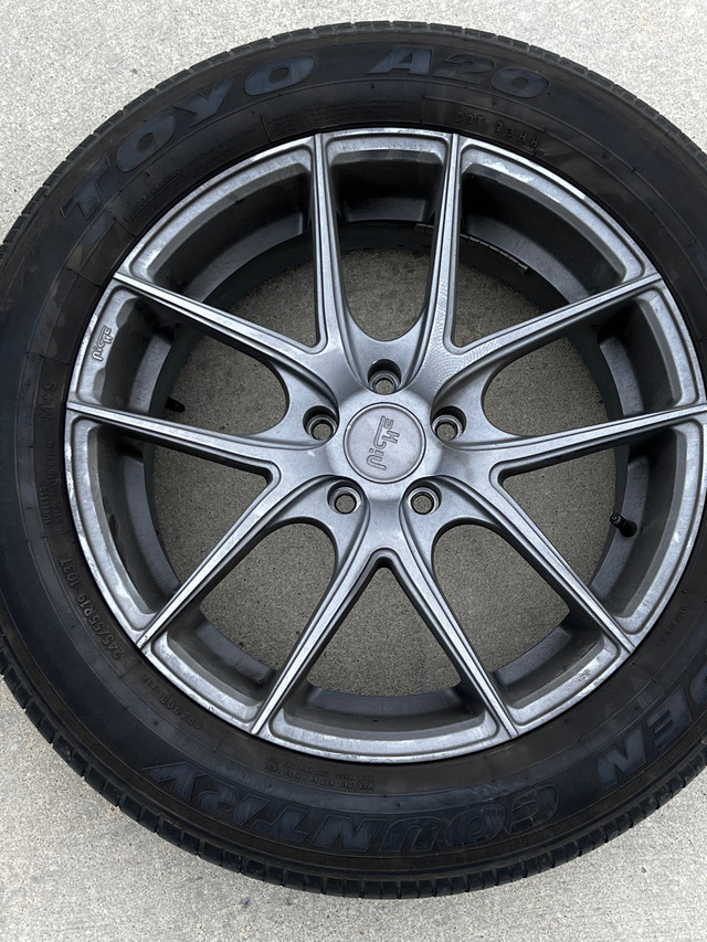 Niche Rims and tires - 5 x 114.3 - 245/55R19  in Tires & Rims in Calgary