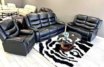 3+2+1 Reclining Sofa Set – Full Recliner Living Room Set, View more