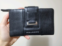 Piquadro Real Leather Wallet Black