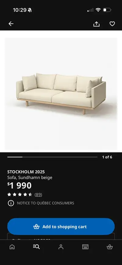 Ikea sofa, View more