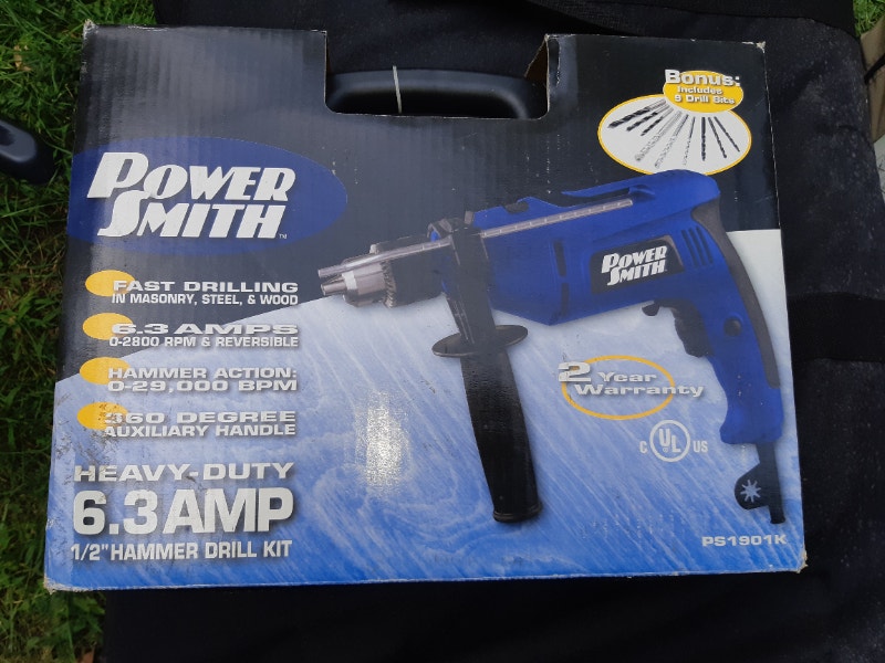 1/2" 6.3Amp corded hammer drill NIB Power Tools Barrie Kijiji