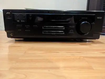 JVC RX-6010VBK receiver with remote control and manual $70 Paradigm Titan v.2 speakers - $70 Polk Au...
