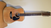 12 String Fender Acoustic Guitar