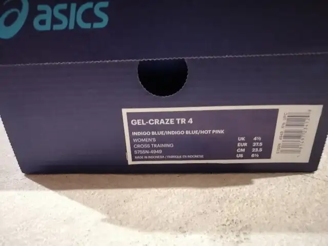 Asics Women's Running Shoes - Indigo Blue and Pink BRAND NEW 6.5 in Women's - Shoes in Markham / York Region - Image 9