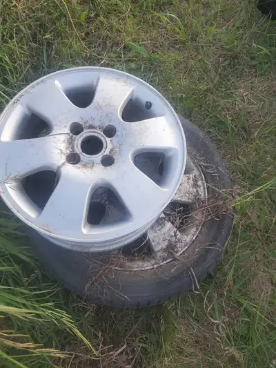 I'm selling two Vw 4x100 alloy rims. These are used but still have life left. Perfect for a spare se...