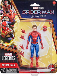 Spider-Man Legends Retro No Way Home Tom Holland Spidey Figure