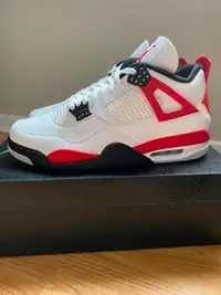 Jordan 4 Red Cement - men & gs sizes