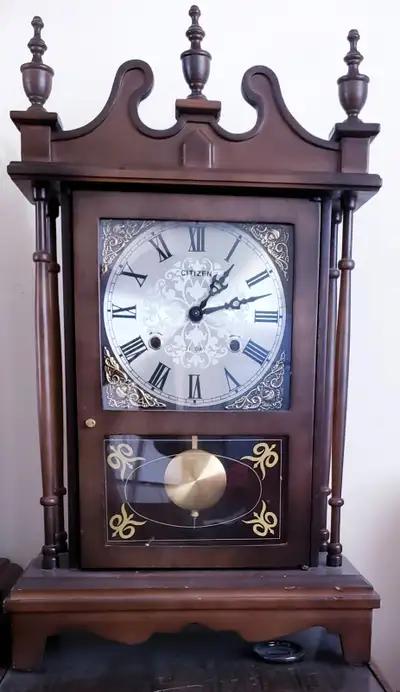Wood Chiming Pendulum Wall Clock, View more