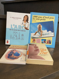 Lot de livres sur la maternité 