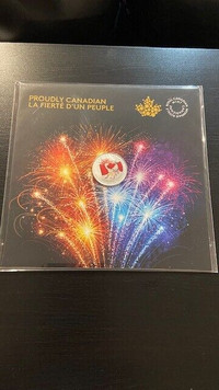 Proudly Canadian 2017 $5 fine silver coin - Sealed