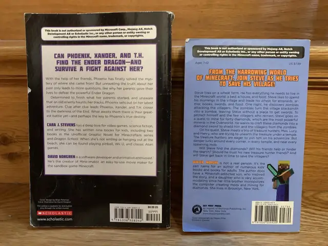 2 Minecraft books in Children & Young Adult in Oshawa / Durham Region - Image 3