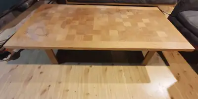 Vintage Governor Coffee Oak Table, View more