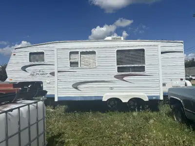 JAYCO FLIGHT 24 FOOT WITH 12FOOT SLIDE OUT Has 4 new aluminum wheels and tires. Please call George a...