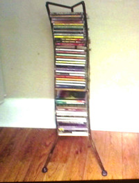 50 CD'S plus rack
