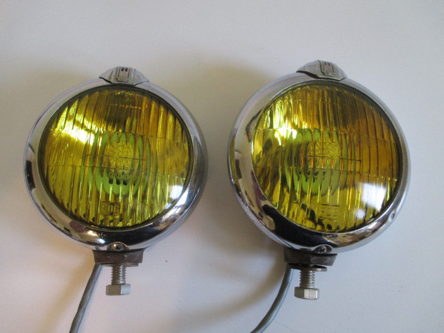 Vintage Fog Lights Converted to Signal/Parking Lights in Other Parts & Accessories in Belleville
