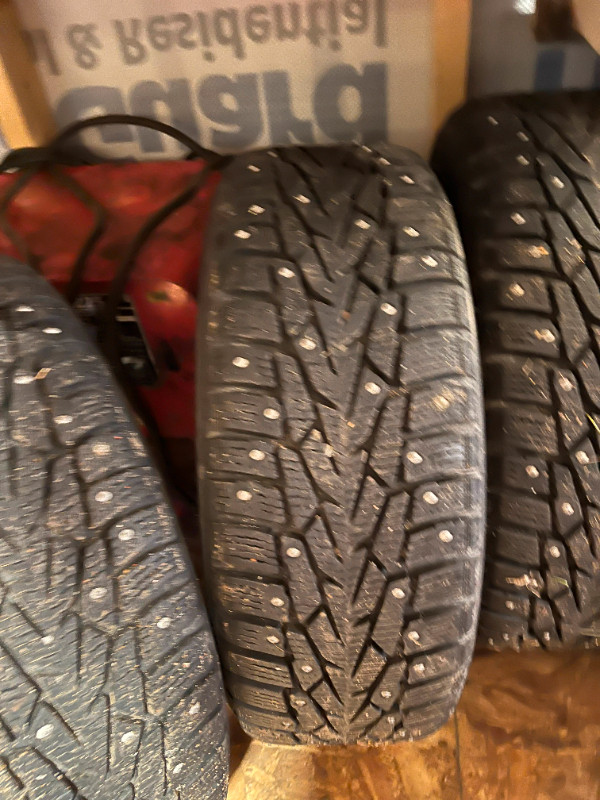 Studded Winter Tires and Rims P195/50/16 in Tires & Rims in Fredericton - Image 2