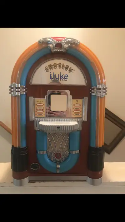 Crosley brand Vintage style music Jukebox, View more