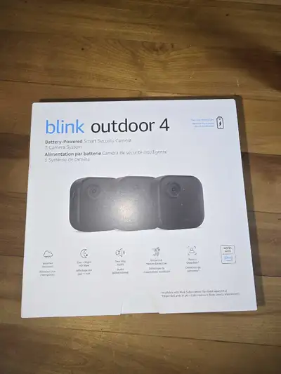 Blink Outdoor 4 3-piece camera, View more