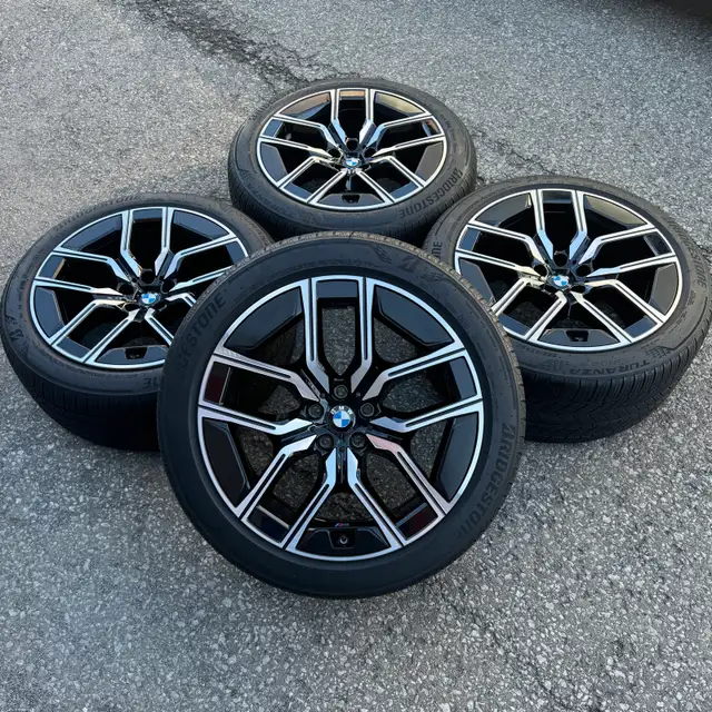 BMW 7 Series - i7 - X3 *OEM* 20 Inch Wheels & Sensors & Tires in Tires & Rims in City of Toronto - Image 2