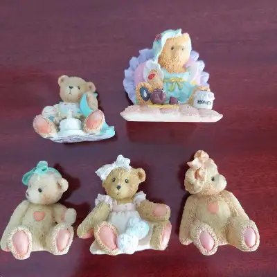 CHERISHED TEDDIES 1990'S LOT OF 5- P. HILLMAN, View more
