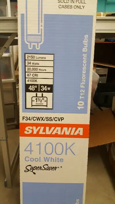 Tube Fluorescent T12 Sylvania, View more