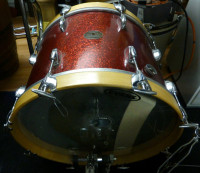 Gretsch 3-Piece Red Sparkle Drum Set (shell pack)
