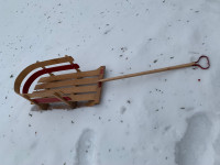 Vintage kid’s sled