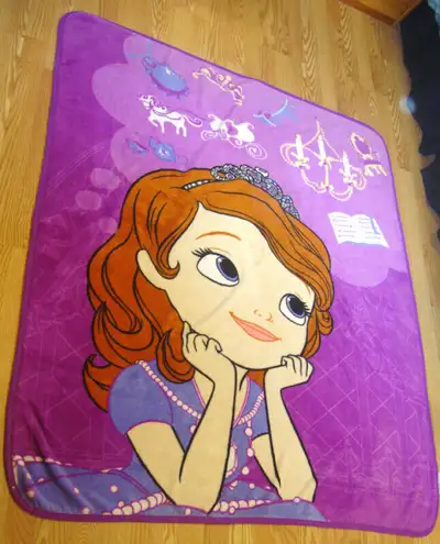 Princess Sophia Plush Fleece Luxury Blanket - $25, View more
