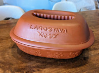 Lagostina Clay Roaster 3.5L - roast, bake, stew - feeds 4-6