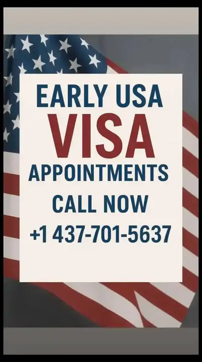 Early USA visa appointment, View more