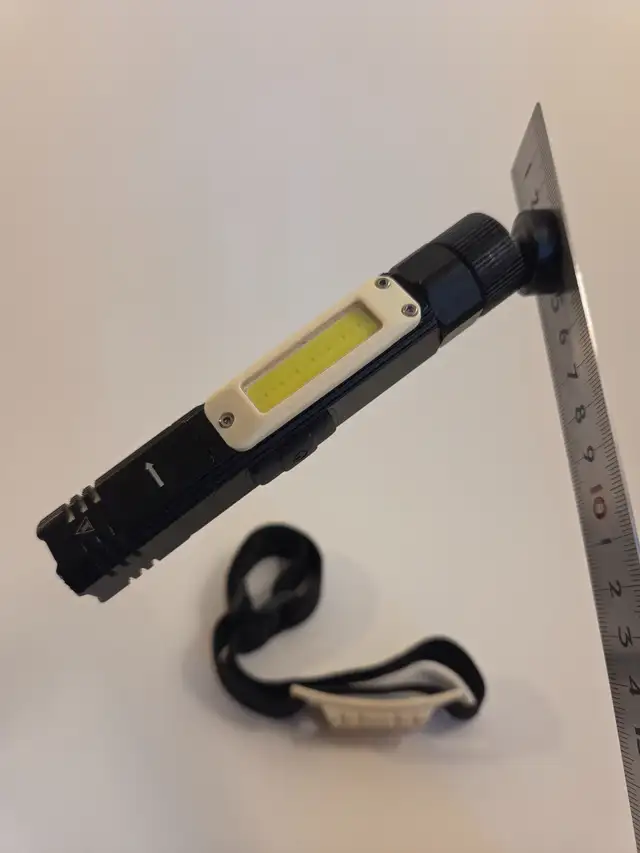 Magnetic USB Headlamp/Work Light, COB + Spot, Strap in Outdoor Lighting in City of Toronto - Image 9