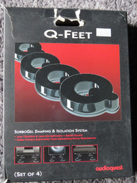 Audioquest Q-Feet pack of 4 isolators