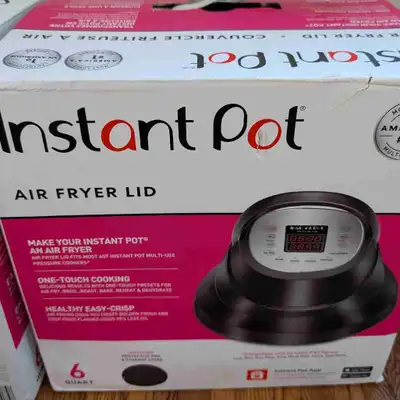 Size: 6 Quart Includes original packaging and contents.
