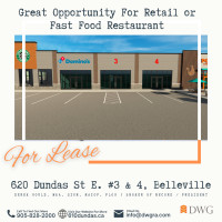 FOR LEASE:  Retail / Commercial Pad - New QSR restaurants