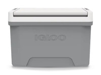 Igloo Cool Hard Cooler, Grey, 9-qt