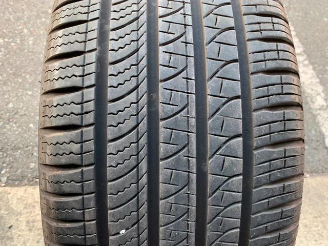 1 X single 245/40/19 94W M+S Pirelli Pzero all Season with 80% in Tires & Rims in Delta/Surrey/Langley - Image 2