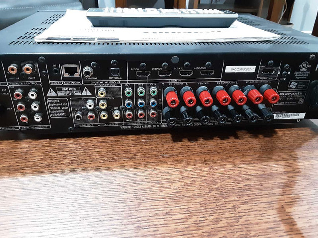 Marantz NR1602 AV Surround Sound Receiver in Stereo Systems & Home Theatre in Trenton - Image 2