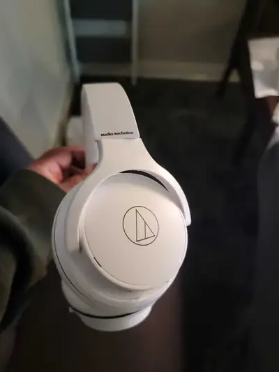 wireless on ear headphones white Audio Technica ATH S220BTWH, View more