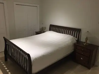 Queen Size Bed Frame and Mattress, View more