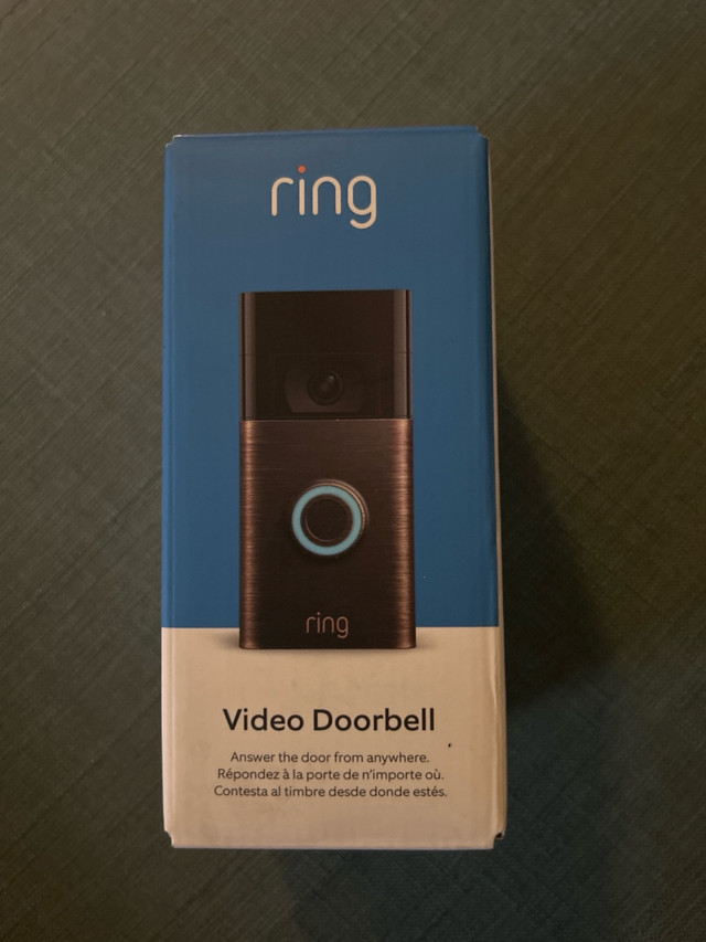Ring Camera 2nd Gen with Doorbell  in Cameras & Camcorders in City of Toronto