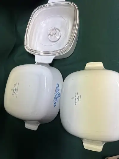 Corning Ware Cornflower Casserole Dishes, View more