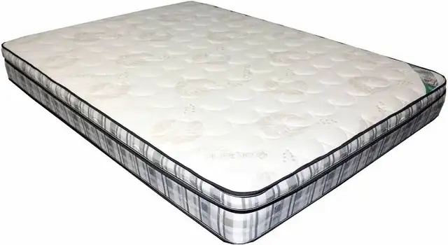 Lit queen - matelas pillow top,sommier,bon etat,propre.Livraison in Beds & Mattresses in Longueuil / South Shore - Image 2